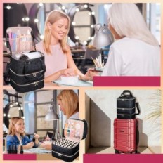 Siynpav torba za 36x28x24cm alata, 84 boca, crna