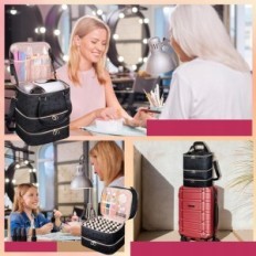 Siynpav torba za 36x28x24cm alata, 84 boca, crna