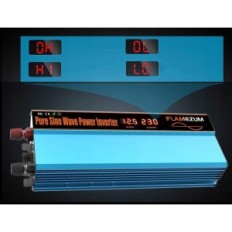 Flamesum Converter 1000 W, με 12 V για 230 V, καθαρό Sinusoid, 2xUSB