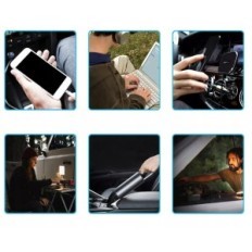 Flamesum Converter 1000 W, med 12 V til 230 V, ren sinusoid, 2xUSB