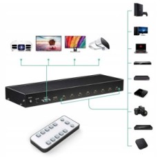 HDMI MT-Viki, 8 porttia, 4k 60 Hz (4: 4: 4) HDCP2.2