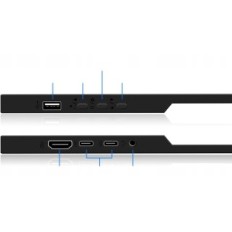 Prenosni Introphy 14 '' 1920x1080P IPS zaslon Matte Dodatni monitor za prenosni računalnik in konzolo