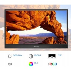 Bærbar Intersophy 14 '' 1920x1080p IPS-skjerm Matte Ekstra skjerm for bærbar PC og konsoll