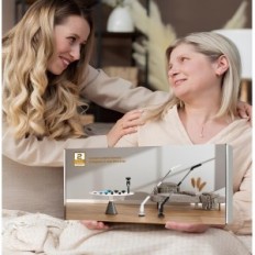 Elektriskā suka Leebein YMG-820 grīdām, Windows tīrīšana, balta