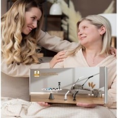 Elektriline harja Leebein YMG-820 korruste, Windowsi puhastamise, valge