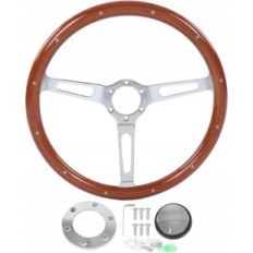 Fydun 380 mm upravljač, univerzalni, klasični, starinski stil, smeđa