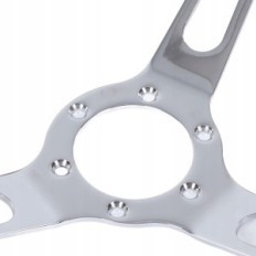 Fydun 380 mm upravljač, univerzalni, klasični, starinski stil, smeđa