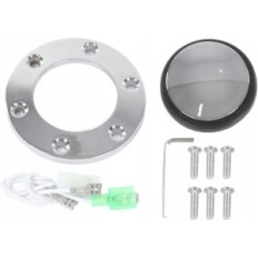 Fydun 380 mm volan, univerzalni, klasičen, vintage slog, rjava