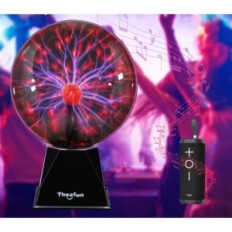 Thefun 20 cm plasmapall, tundlik puudutus ja heli, sfääriline äikest