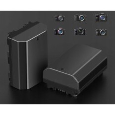 Ersatz Jyjzpb Batterie NP-FZ100, 2280 mAh zur Sony + Power Bank, 2 Stück.