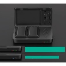 Spare Jyjzpp Batteri NP-FZ100, 2280 mAh til Sony + Power Bank, 2 stk.