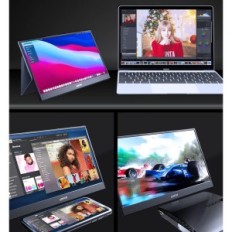 Draagbare adpop 15.6 "FHD 1080P IPS, USB-C, HDMI