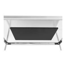 3-plate servitør vogner opp til 150 kg rcsw-6.2 rustfritt stål