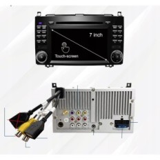 AMAZEAUDIO WINKE car radio, 2 DIN, for BENZ, 7 '', GPS, HD1080P Used