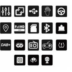 Amazeaudio Winke autoraadio, 2 DIN, Benz, 7 '', GPS, HD1080P