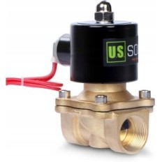 Elektromagnetický ventil U.S. Solid 3/4 "220V, těsnění Vitonium, mosaz