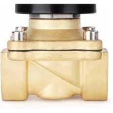 Elektromagnetni ventil U.S. Trdna 3/4 "220V, vitonium tesnilo, medenina