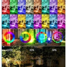 RGB externe 100 W Extérieur Reprox W, 16 couleurs, 4 modes, IP66, 2 PCS
