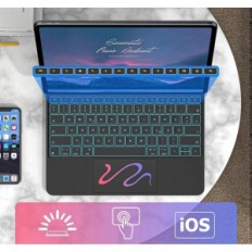 GOOGODOQ Keyboard for iPad Air 2024 M2 13 '', QWERTZ CASE / IPAD PRO 12.9, CZARNA A1895