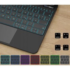 Goojodoq tangentbord för iPad Air 2024 m2 13 '', Qwertz Case / iPad Pro 12.9, Czarna A1895