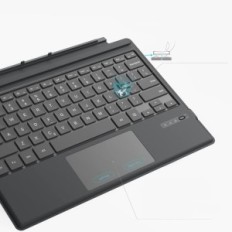 MOKO-toetsenbord voor Microsoft Surface Pro 7 Plus / Pro 7/6/5/4/3, Grijs