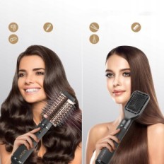 Stilizer per capelli bagnati, per raddrizzare e sparare, 900w, nero