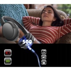 Wireless MakeMate headphones for BKM400 TV with Bluetooth, 50 m