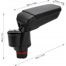 Braço central de fydun com suporte de caneca para esperto, forfour, forfour