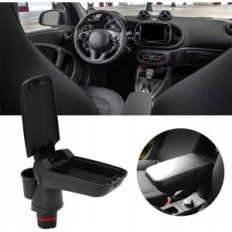 Centrálne Fydun Lakťerná opierka s Hrnkom držiaka pre Smart, Fortwo, Forfour