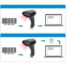 Barcodescanner Netum NT-1228BC, Bluetooth, 1D / CCD, batterij 2600mAh