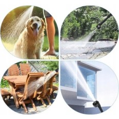 Augstspiediena akumulatora tīrītājs Catsiyog QXJ-9, 2x7500 mAh, izmanto