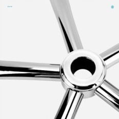 Kontoritoolide alus Marty Mart, Silver, 70 cm