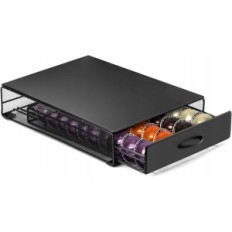 QWORK coffee capsule storage box with a capacity of 40 capsules