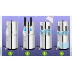 Water filtration system WEEPLOW VENUS 11L, AISI 304, Faucet with water level