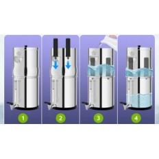 Sistema de filtración de agua WEEPOW VENUS 11L, AISI 304, grifo con nivel de agua