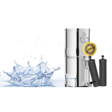 Sistema de filtración de agua WEEPOW VENUS 11L, AISI 304, grifo con nivel de agua