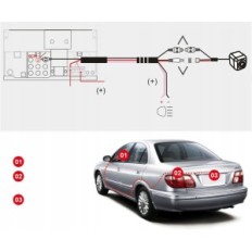 ATOTO AC-HD02LR 720P reversing camera with night vision