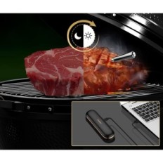 Drahtloser Bluetooth-T-Thermometer für Fleisch, IP67, Digital