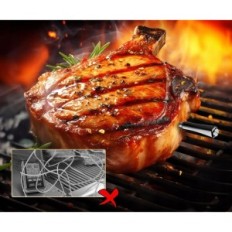 Drahtloser Bluetooth-T-Thermometer für Fleisch, IP67, Digital