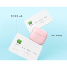 SoundPEATS Air3 Bluetooth V5.2 fülhallgató, Qualcomm QCC3040, rózsaszín