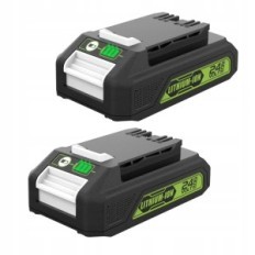 XNJTG 24 V Replacement Battery, 3,0 Ah, til GreenWorks 2 stk.