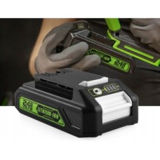 XNJTG 24 V Byte Batteri, 3,0 Ah, till GreenWorks 2 st.