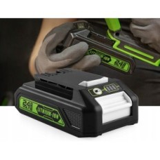 XNJTG 24 V Byte Batteri, 3,0 Ah, till GreenWorks 2 st.