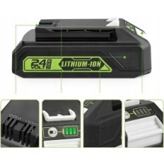 XNJTG 24 V Byte Batteri, 3,0 Ah, till GreenWorks 2 st.
