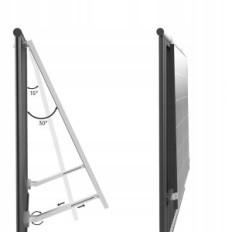 Holder for Solar panels Leicke, corner 0 or 15-30 Exhibition version