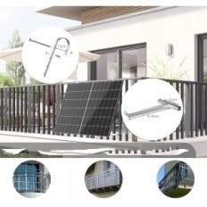 Holder for Solar Panels Leicke, Corner 0 eller 15-30 Utstillingsversjon