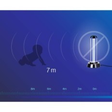 Lampa sterylizująca LEICKE UV 100 W z ozonem gazowym, działa bakteriobójczo