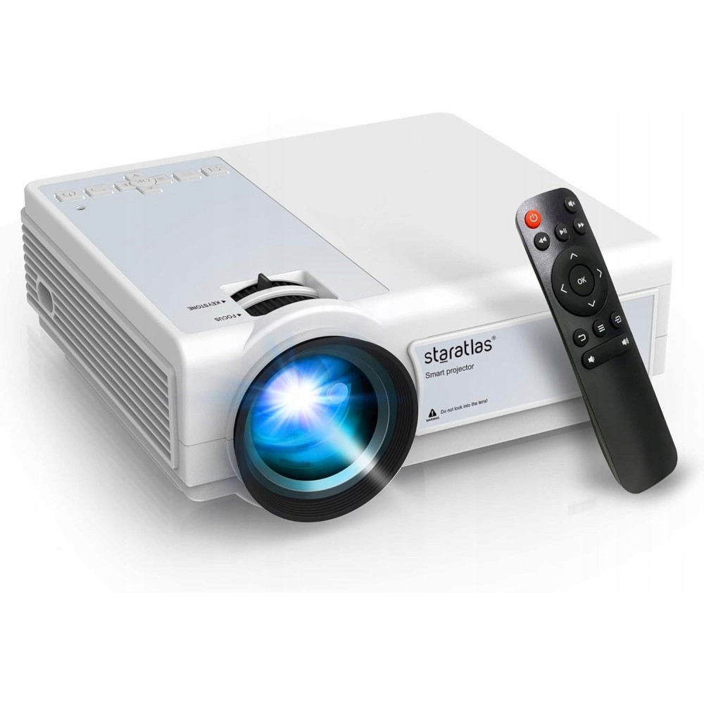 Proiettore STARATLAS, 5G Wi-Fi Bluetooth Full HD, 12000 lumen
