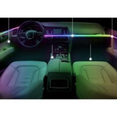 Interjero apšvietimas HMYYC YMS-HC02 18W1, App Control, NEON RGB