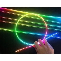 Interieurverlichting HMYYC YMS-HC02 18W1, APP-controle, Neon RGB